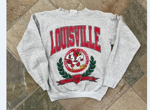 Vintage Ncaa Louisville Cardinals College Shirt