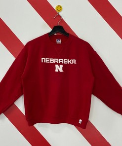 Vintage Nebraska Cornhuskers Sweatshirt and Crewneck with University Nebraska Sweater - NCAA Retro Shirt