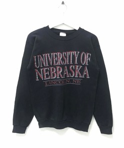 Vintage Nebraska Crewneck Sweater, University of Nebraska Sweatshirt, NCAA Gist Fans