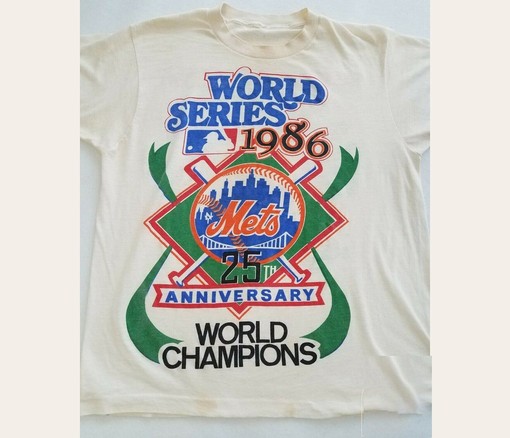 Vintage New York Mets World Series Champions 1986 T-shirt - Unisex Baseball Shirt