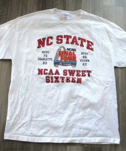 Vintage North Carolina NC State University T-Shirt for NCAA Fans - Rock Your State University Style