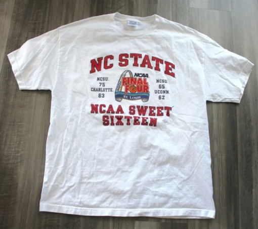 Vintage North Carolina NC State University T-Shirt for NCAA Fans - Rock Your State University Style