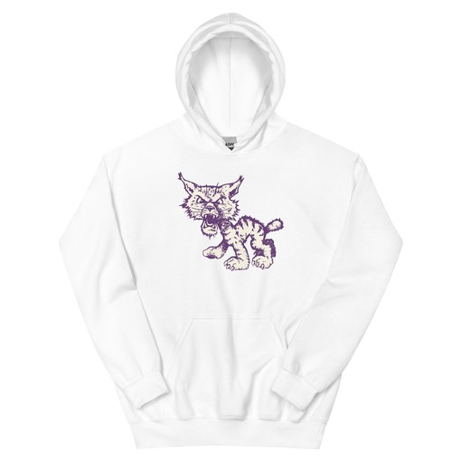 Vintage Northwestern Wildcats Art Hoodie Sweatshirt - Vintage NCAA Shirts - Image 4