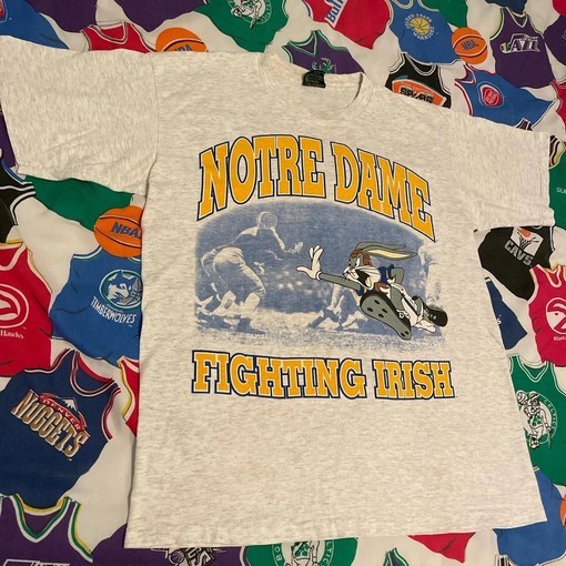 Vintage Notre Dame Shirt Hoodie Sweatshirt - NCAA Shirts Women