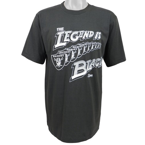 Vintage Oakland Raiders Spell-Out T-Shirt with Deadstock Logo - Unisex Sport Sweatshirt Hoodie Gift