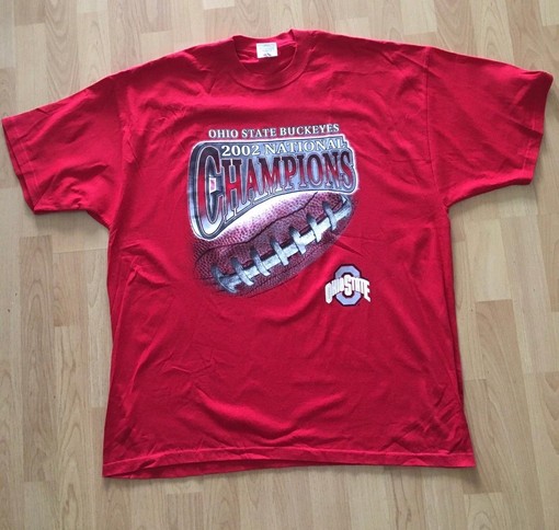 Vintage Ohio State Buckeyes 2002 National Champions Sweatshirt, Crewneck and Hoodie for Full Size Fans