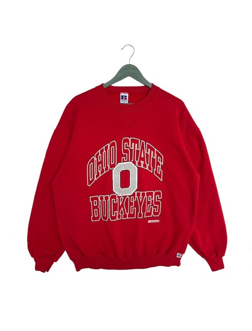 Vintage Ohio State Buckeyes Unisex Sweatshirt Hoodie Shirt with American Football Print