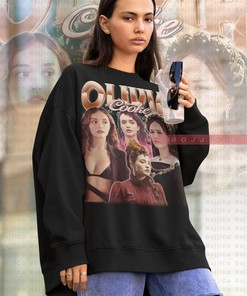 Vintage Olivia Cooke Hoodie, Homage Retro Sweater, Fan Tees