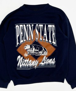 Vintage Penn State Nittany Lions Logo Sweatshirt and Hoodie Gifts for Fans