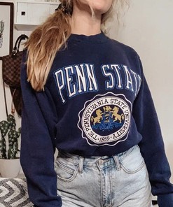 Vintage Penn State University Logo Sweatshirt Hoodie for NCAA Fans