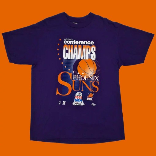 Vintage Phoenix Suns BNA Conference Champions Finals T-Shirt Hoodie Sweatshirt - Ideal Gift for Fans