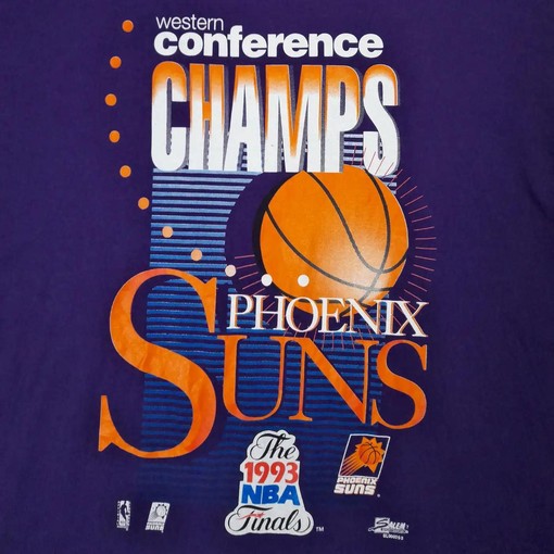 Vintage Phoenix Suns BNA Conference Champions Finals T-Shirt Hoodie Sweatshirt - Ideal Gift for Fans - Image 2