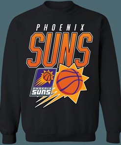Vintage Phoenix Suns NBA Sweatshirt Hoodie - Classic Design for Fans