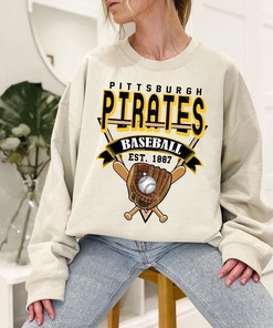Vintage Pittsburgh Baseball Shirt - MLB Shirt for Baseball Fan Gifts