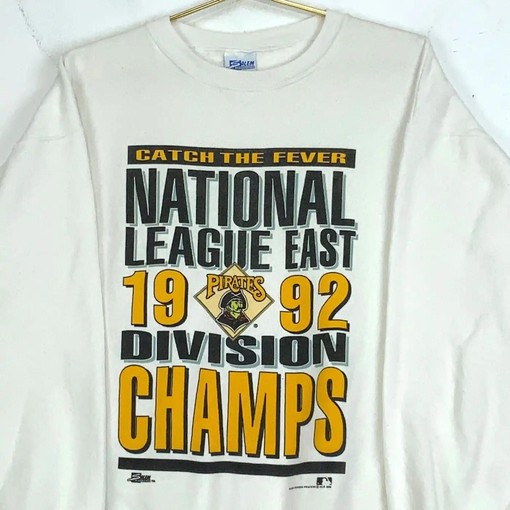 Vintage Pittsburgh Pirates 1992 Division Champs MLB Tee, Hoodie, And Sweatshirt Gift - Image 2