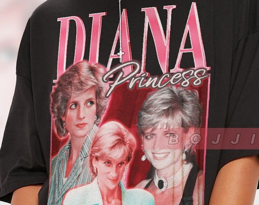 Vintage Princess Diana Shirt for Women - Fan Tee with British Royalty Quote - Image 2