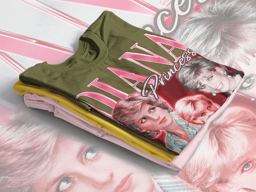 Vintage Princess Diana Shirt for Women - Fan Tee with British Royalty Quote - Image 4
