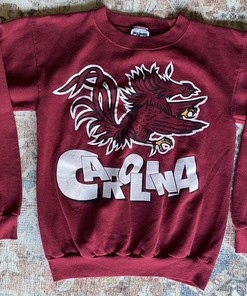 Vintage Pullover USC Gamecocks Cocky South Carolina 70s 90s Hoodie, Sweatshirt & Shirt Ideal NCAA Gifts