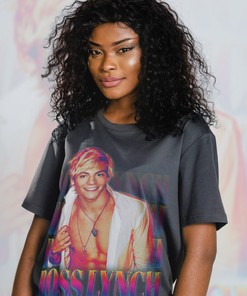 Vintage ROSS LYNCH Shirt, R5 Lynch Pop Rock Band Sabrina Tee - Movie Shirts for Women