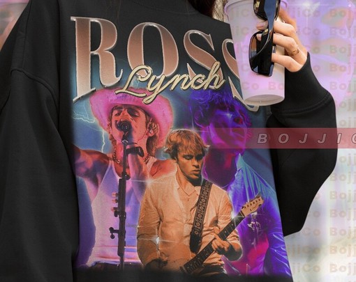 Vintage ROSS LYNCH Sweatshirt for Men, R5 Lynch Pop Rock Band Sabrina Shirt - Movie Shirts - Image 4