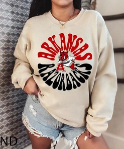 Vintage Razorback Crewneck For Fans - Arkansas Razorbacks Sweatshirt, NCAA Shirts for Men