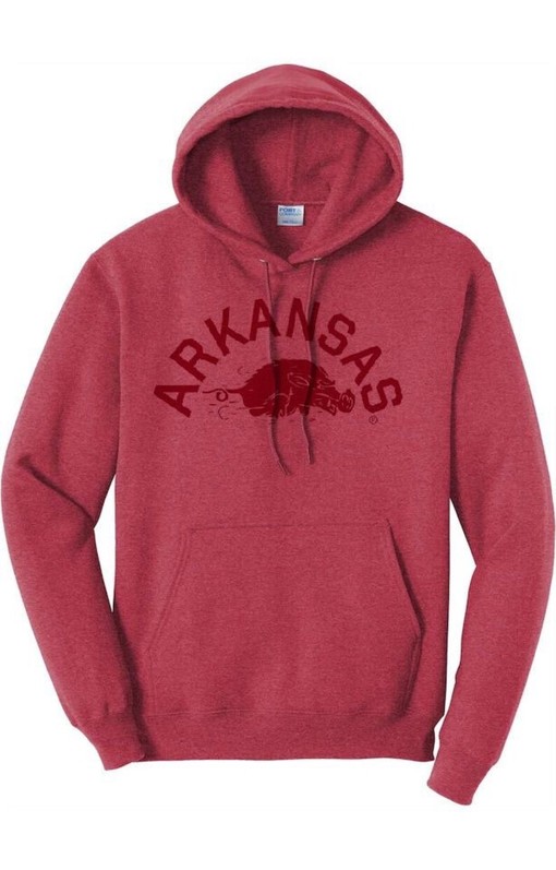 Vintage Razorback Hoodie, Razorbacks Hoodie, Arkansas Football Sweats with Sentimental Quotes
