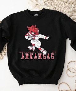 Vintage Razorback Sweater For Fans - Throwback Arkansas Razorbacks Sweatshirt, Vintage NCAA Shirts