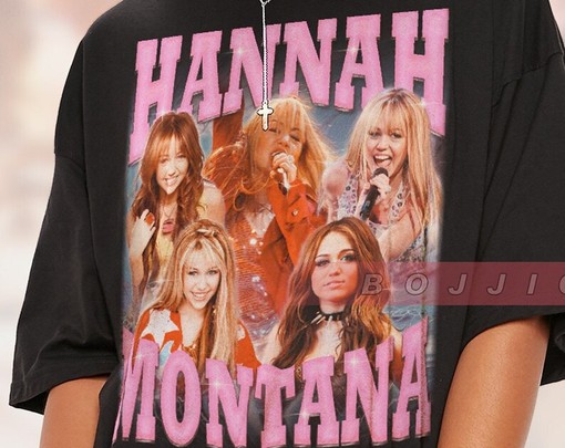 Vintage Retro Hannah Montana Tee, Homage Tshirt, Fan, Merch Gift, Minimalist Movie Shirts - Image 2