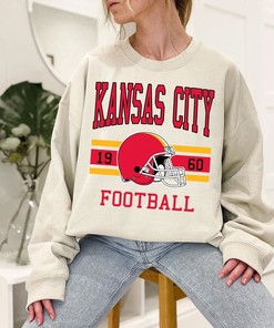 Vintage Retro Kansas City Football Shirt for NFL Fans