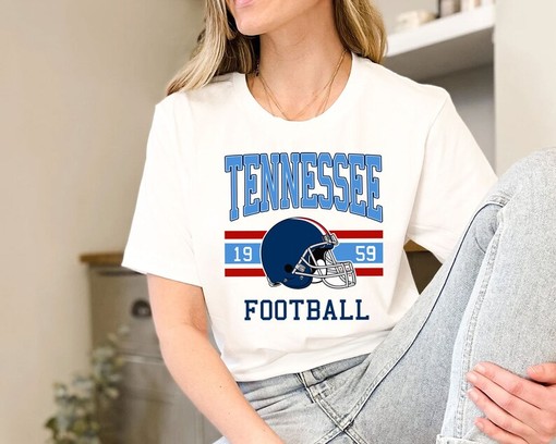 Vintage Retro Tennessee Football Shirt - Tennessee Football Sweatshirt for NFL Fans - Image 3