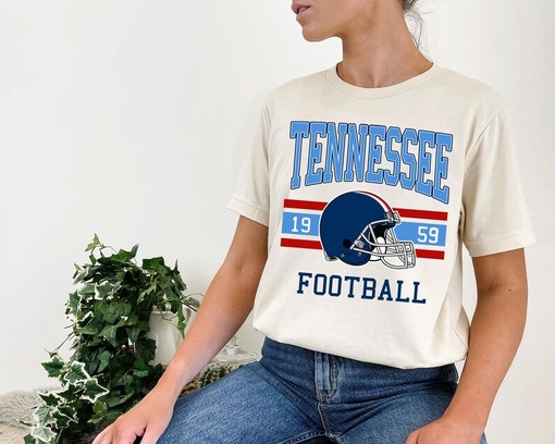 Vintage Retro Tennessee Football Shirt - Tennessee Football Sweatshirt for NFL Fans - Image 4