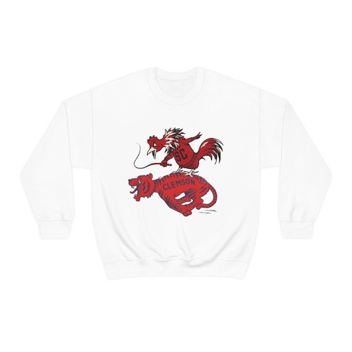 Vintage Retro-Inspired Beat Clemson Logo Unisex Crewneck Sweatshirt, Hoodie & Tee Perfect for NCAA Fans - Image 4