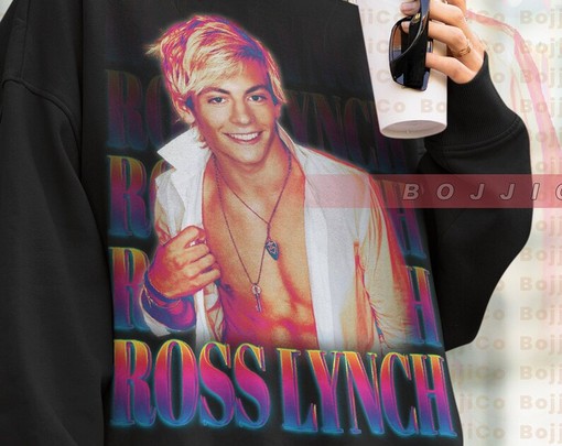 Vintage Ross Shor Lynch Sweatshirt - R5 Lynch Tee - Sabrina and Austin Lynch Pop Rock Tee - Riker and Ryland Lynch Merch - Image 4
