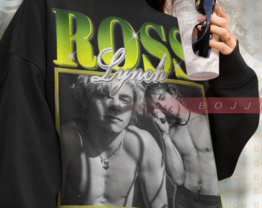 Vintage Ross Shor Lynch Sweatshirt - R5 Lynch Tee - Sabrina and Austin Lynch Sweatshirt - Riker and Ryland Lynch Merch - Image 4