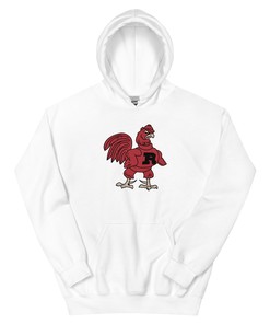 Vintage Rutgers Pre 1955 Chanticleers Art Hoodie Sweatshirt - NCAA Shirts for Men
