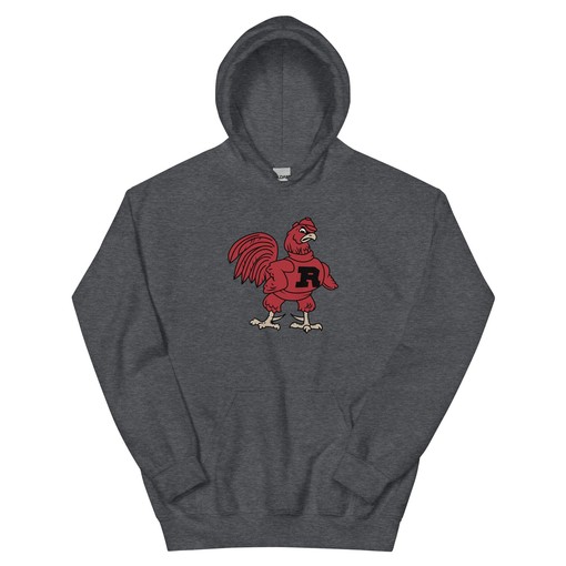 Vintage Rutgers Pre 1955 Chanticleers Art Hoodie Sweatshirt - NCAA Shirts for Men - Image 2