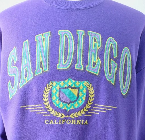 Vintage San Diego California Sweatshirt, Retro NCAA Shirts, Unisex Shirt, Hoodie - Image 2