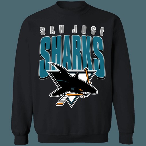 Vintage San Jose Sharks NHL Sweatshirt Hoodie TShirt for Hockey Lovers