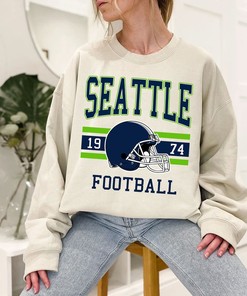 Vintage Seattle Football Sweatshirt, Perfect for NFL Fan