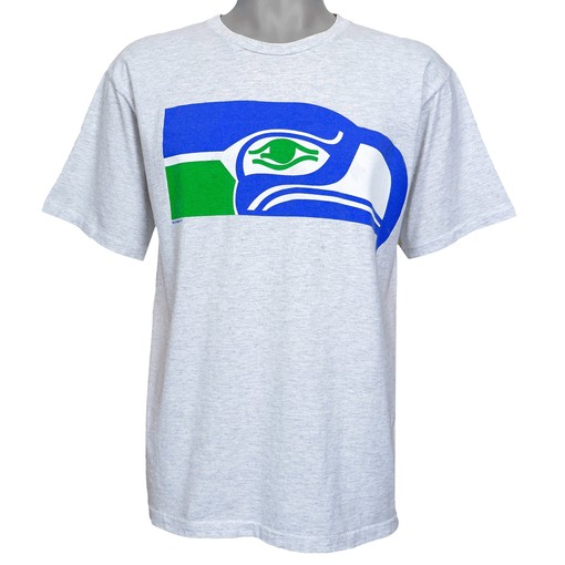 Vintage Seattle Seahawks T-Shirt with Big Logo - Unisex Sport Sweatshirt Hoodie Gift, NCAA Shirts for Men and Women