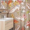 Vintage Shoes Shower Curtains, Retro Bathroom Decor for Women, Unique Bath Accessory