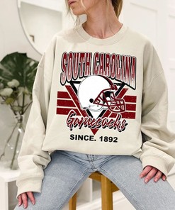 Vintage South Carolina Football NCAA Sweatshirt, University Fan Shirt Perfect NCAA Gifts for Fans