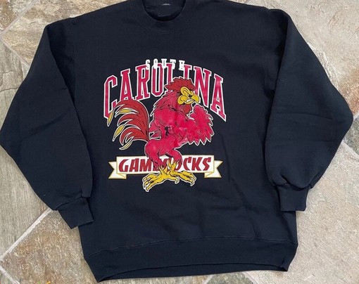 Vintage South Carolina Gamecocks Logo Sweatshirt | American University T-Shirt