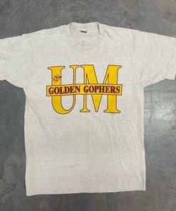 Vintage Sports College Student Minnesota Gophers Shirt