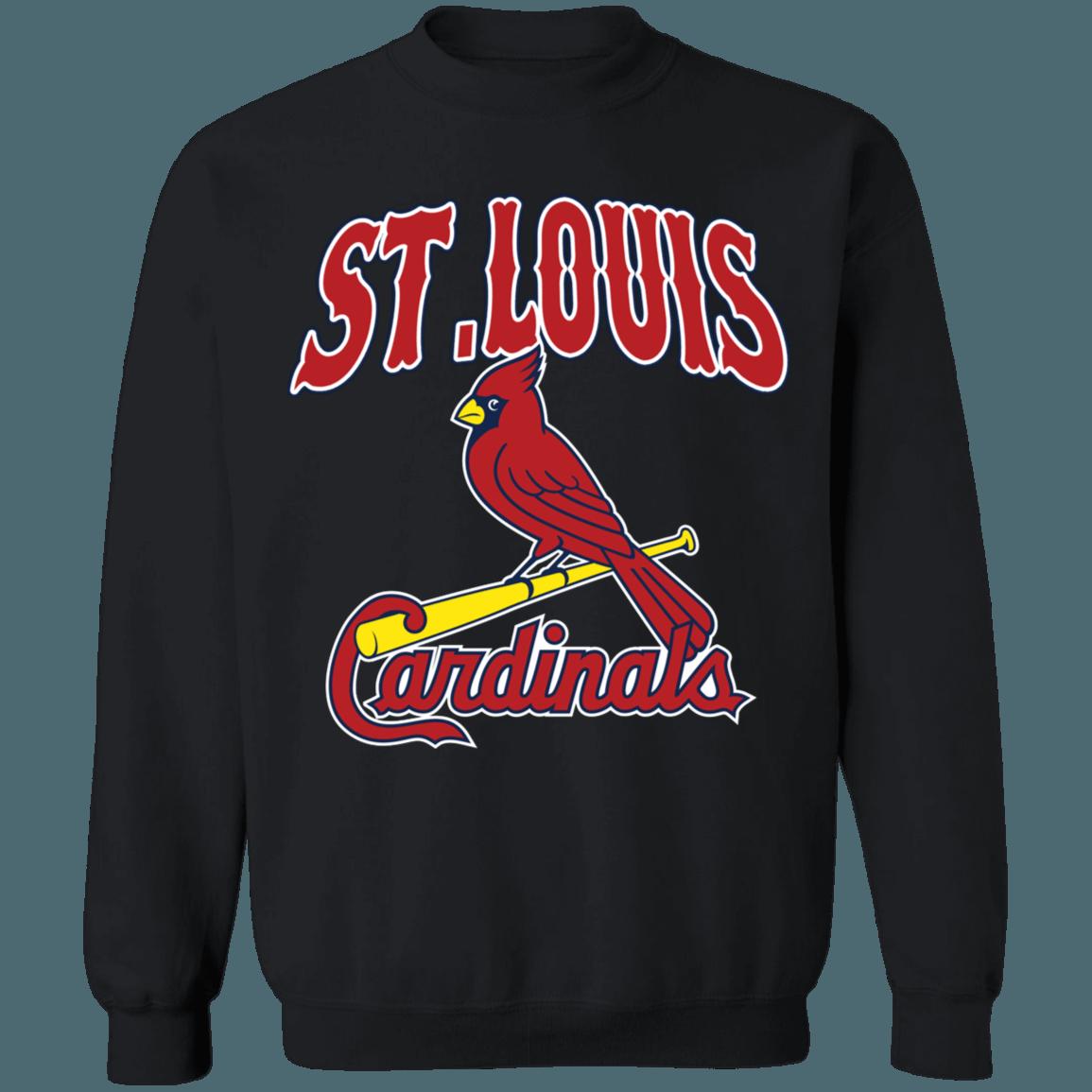 Vintage St.Louis Cardinals 90's Crewneck Sweatshirt Hoodie Shirt for Baseball Fans - Image 2