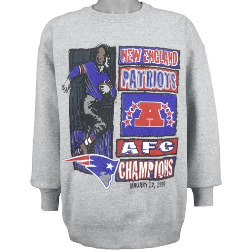 Vintage Starter New England Patriots AFC Champions Crew Neck Sweatshirt 1997 Unisex American Football Shirt