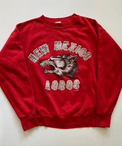 Vintage Style 1984 New Mexico Lobos Reprinted T-Shirt, Sweatshirt, and Pullover Hoodie