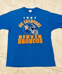 Vintage Style 1987 Denver Broncos Sweatshirt T-Shirt, NFL Football Teams Gifts For Fans, with retro NCAA shirts