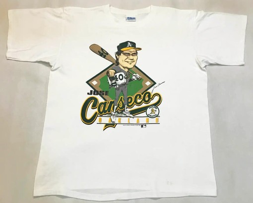 Vintage Style 1988 Oakland A's Jose Canseco MLB T-Shirt, Hoodie, Sweatshirt Gifts for Fans