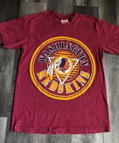 Vintage Style 1990s NFL Was Redskins Team Rated Graphic Retro NCAA Shirts Sweatshirt T-shirt